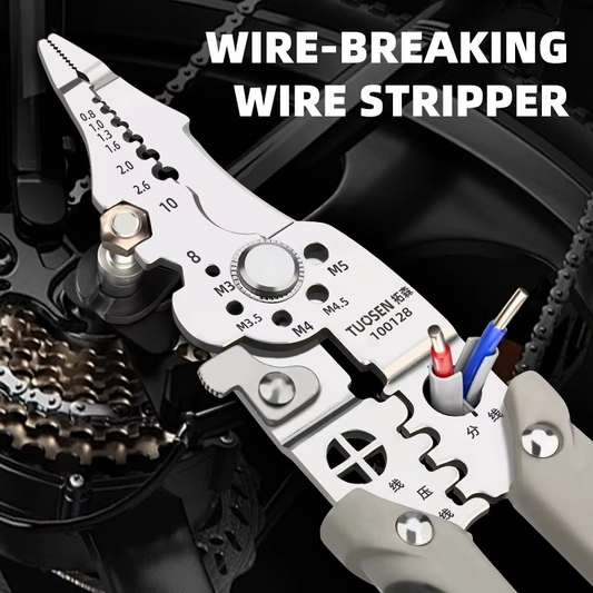 Kamal | 15-in-1 Multifunctional Wire Stripper, Crimper & Cable Cutter Pliers